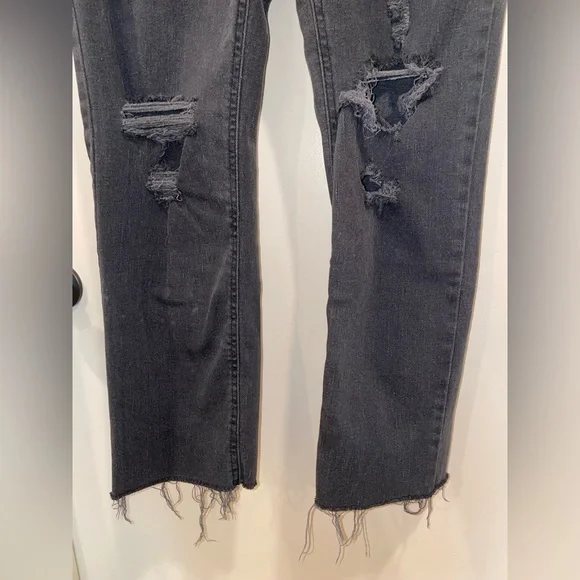 Wild Fable Black Distressed Skinny Jeans - Picture 3 of 5